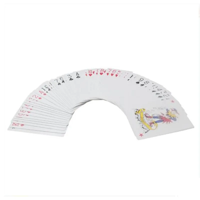 54 Playing Cards Waterproof Poker Solitaire Plastic Game Poker Family Entertainment Game Board Game Card Creative Gift 2020
54 Playing Cards Waterproof Poker Solitaire Plastic Game Poker Family Entertainment Game Board Game Card Creative Gift 2020