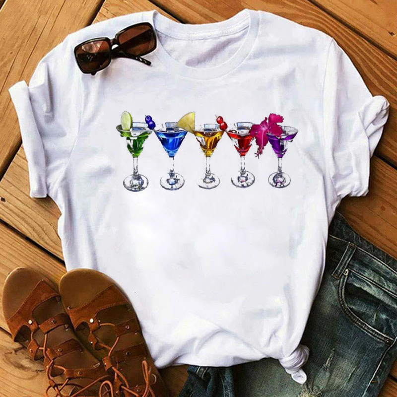 WVIOCE Harajuku Women T Shirt Cheers Watercolor Wine Printed Tops Tee Aesthetics Graphic Short Sleeve Female Clothes 30737
WVIOCE Harajuku Women T Shirt Cheers Watercolor Wine Printed Tops Tee Aesthetics Graphic Short Sleeve Female Clothes 30737