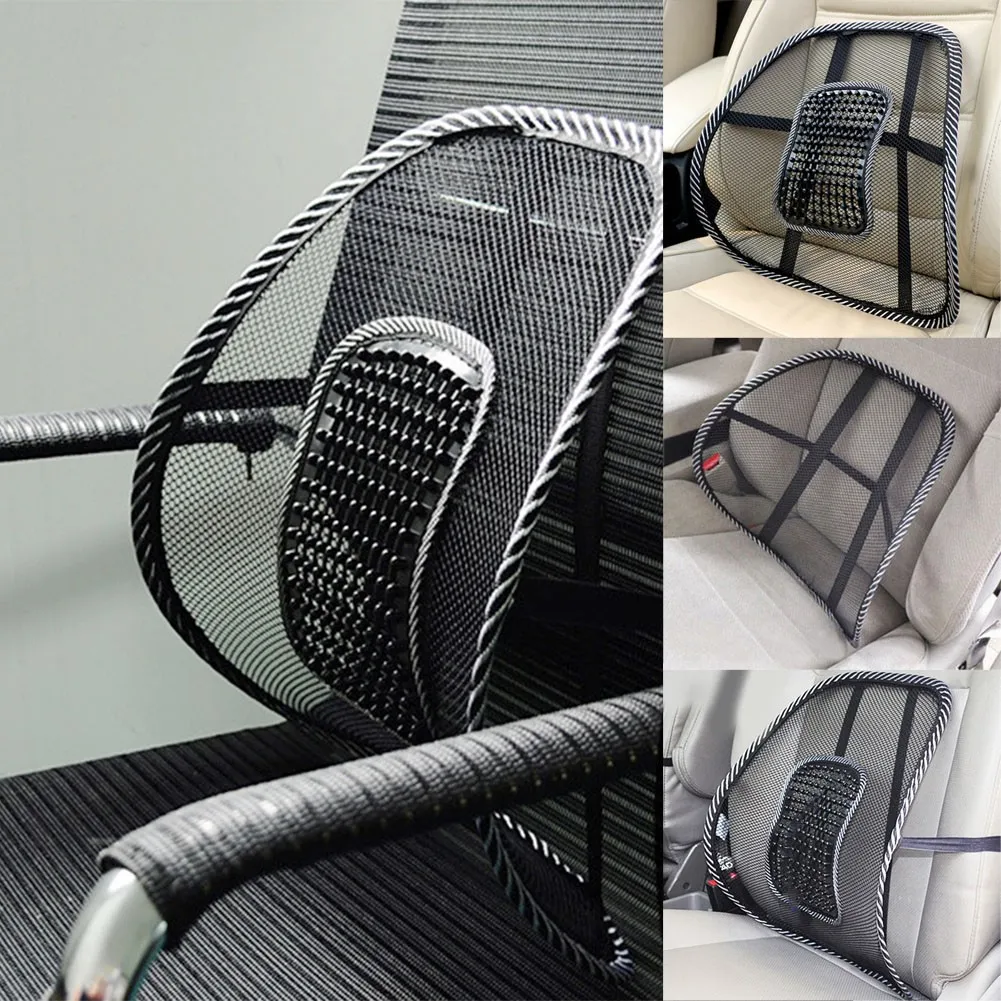 Car Chair Back Support Massage Cushion Mesh Relief Lumbar Brace Truck Office Home Cushion Seat Chair Lumbar Back Support Chair
Car Chair Back Support Massage Cushion Mesh Relief Lumbar Brace Truck Office Home Cushion Seat Chair Lumbar Back Support Chair