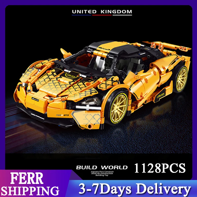 2021 50029 высокотехнологичная серия автомобилей 1128 шт. 720S Конструктор Супер гоночный спортивный автомобиль кубики MOC Игрушки для мальчиков наб...
2021 50029 высокотехнологичная серия автомобилей 1128 шт. 720S Конструктор Супер гоночный спортивный автомобиль кубики MOC Игрушки для мальчиков наб...