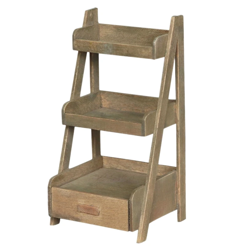 1:12 Dollhouse Furniture Vintage Three Layers Wooden Flower Stand Rack Dollhouse Miniatures Accessories 5.5 x 5 x 10.9cm
1:12 Dollhouse Furniture Vintage Three Layers Wooden Flower Stand Rack Dollhouse Miniatures Accessories 5.5 x 5 x 10.9cm
