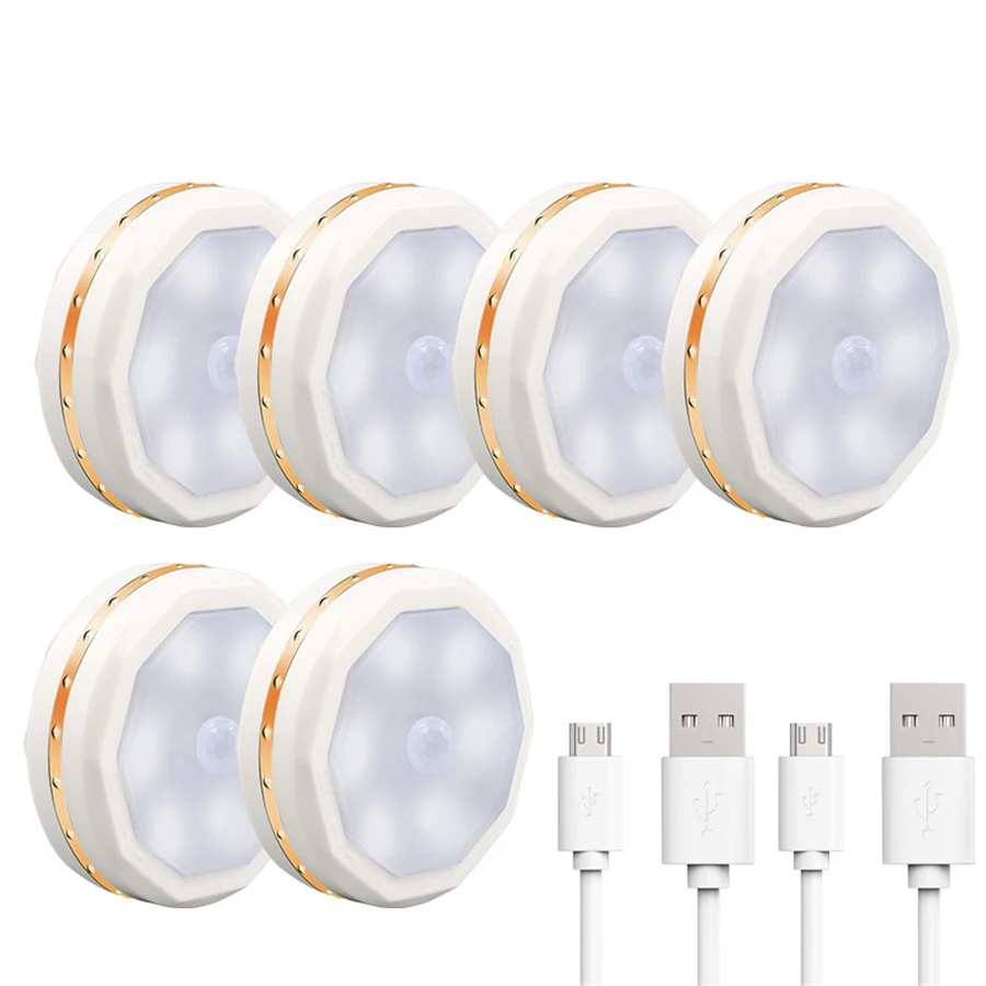 3PC or 6PC USB Recharged PIR Motion Sensor LED Under Cabinet Light Portable Energency Lamp for Kitchen,Bedroom,Corridor,Stairs
3PC or 6PC USB Recharged PIR Motion Sensor LED Under Cabinet Light Portable Energency Lamp for Kitchen,Bedroom,Corridor,Stairs