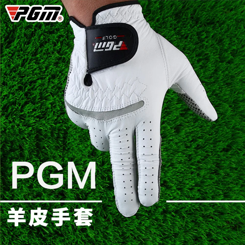 PGM Golf Gloves Men's Sheepskin Gloves Non-slip Particle Design Sun Protection And Comfortable Hand Protection Batting Gloves
PGM Golf Gloves Men's Sheepskin Gloves Non-slip Particle Design Sun Protection And Comfortable Hand Protection Batting Gloves