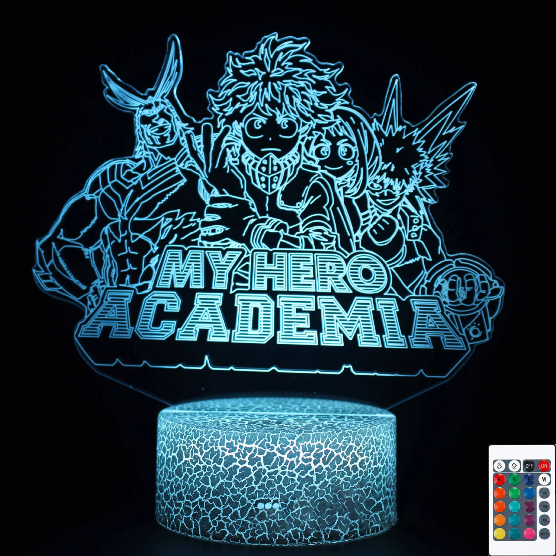 3D Lamp Anime My Hero Academia Dabi Led Light Bedside Table Lamp for Bedroom Decor Manga Gift Acrylic RGB Colorful Night Light
3D Lamp Anime My Hero Academia Dabi Led Light Bedside Table Lamp for Bedroom Decor Manga Gift Acrylic RGB Colorful Night Light