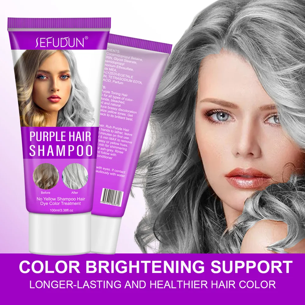 Purple Shampoo For Blonde Hair Eliminates Brassy Yellow Tones And Without Damaging Hair Silver Bleached Highlighted Hair Unisex
Purple Shampoo For Blonde Hair Eliminates Brassy Yellow Tones And Without Damaging Hair Silver Bleached Highlighted Hair Unisex