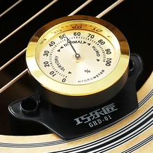 Anti-Drying GHD-01 Humidifier Hygrometer Acoustic Guitar Sound Hole Guitar Moisture Instrument Care Humidity Adjustment