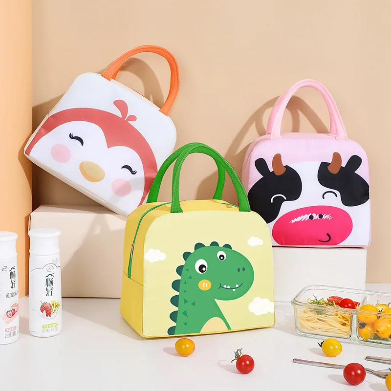 Cute Cartoon Printed Bento Bag For Kids Oxford Cloth Thickened Portable Aluminum Foil Kawaii Insulated Lunch Bag Cooler Bag
Cute Cartoon Printed Bento Bag For Kids Oxford Cloth Thickened Portable Aluminum Foil Kawaii Insulated Lunch Bag Cooler Bag