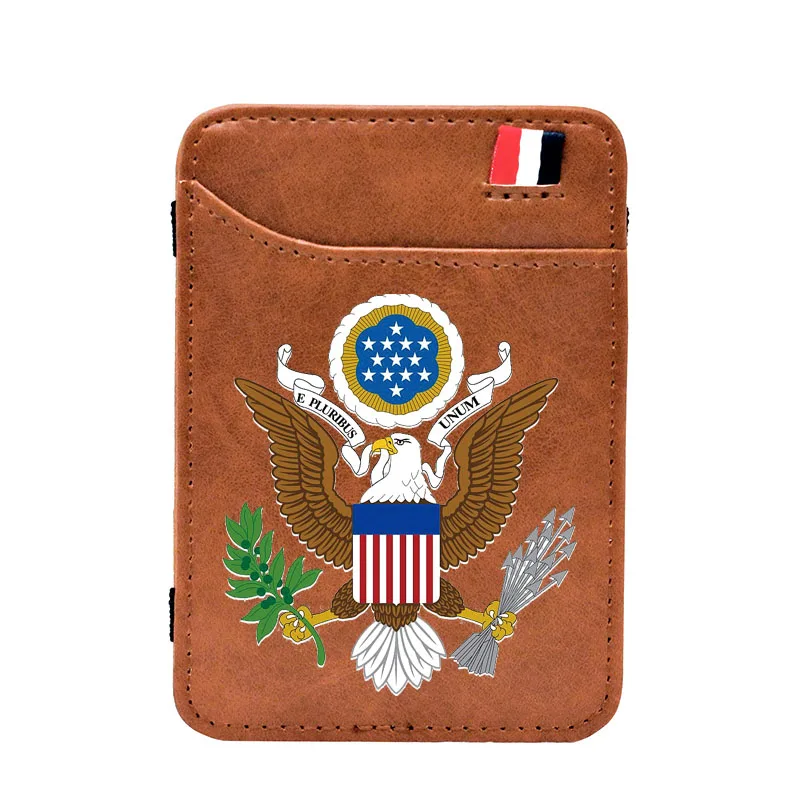 New Digital Printing Classic Great Seal Of The United States Card Holder Fashion Men Women Short Purse Gifts
New Digital Printing Classic Great Seal Of The United States Card Holder Fashion Men Women Short Purse Gifts