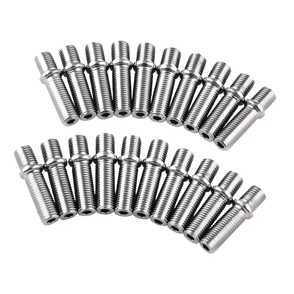 20PCS M12x1.5-M12x1.5 5cm Extended Car Wheel Stud Conversion Tall Screw Kit
20PCS M12x1.5-M12x1.5 5cm Extended Car Wheel Stud Conversion Tall Screw Kit