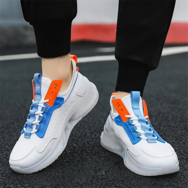Men Sneakers Light Soft Sole Male Athletic Sneakers Mesh Breathable Man Casual Shoes Platform Sneakers Sport Shoes Tennis Hombre
Men Sneakers Light Soft Sole Male Athletic Sneakers Mesh Breathable Man Casual Shoes Platform Sneakers Sport Shoes Tennis Hombre