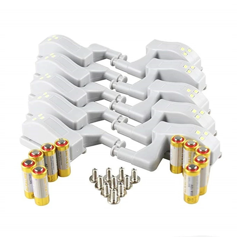 10Pcs LED Smart Touch Induction Cabinet Light Cupboard Inner Hinge Lamp Sensor Light Night Light for Closet Wardrobe
10Pcs LED Smart Touch Induction Cabinet Light Cupboard Inner Hinge Lamp Sensor Light Night Light for Closet Wardrobe