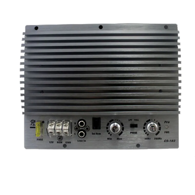 1000W High Power 12V Auto Subwoofer Power Amplifier Board C-183 Single-Channel Sound 8-12 inch Woofer Motherboard Audio for Cars
1000W High Power 12V Auto Subwoofer Power Amplifier Board C-183 Single-Channel Sound 8-12 inch Woofer Motherboard Audio for Cars