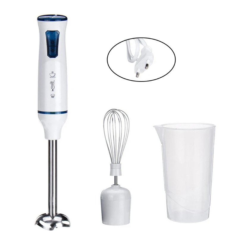 3-in-1 Multifunctional Hand Blender 220-240V, 1000W Immersion Mixer, Chopping Bowl,Shaker Glass,Whisk Blender Cup Set 
3-in-1 Multifunctional Hand Blender 220-240V, 1000W Immersion Mixer, Chopping Bowl,Shaker Glass,Whisk Blender Cup Set