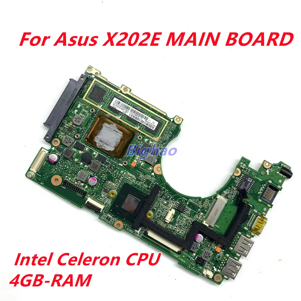 Материнская плата X202E REV.2.0 для Asus X202E X201E S200E X201EP, материнская плата для ноутбука с процессором Intel Celeron, 4 Гб ОЗУ
Материнская плата X202E REV.2.0 для Asus X202E X201E S200E X201EP, материнская плата для ноутбука с процессором Intel Celeron, 4 Гб ОЗУ