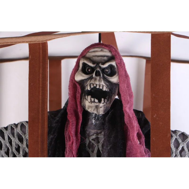 Escape the Room Luminous Voice Control Big Hanging Ghost Fence Prisoner Hanging Ghost Hanging Ghost Bar KTV Decoration Props
Escape the Room Luminous Voice Control Big Hanging Ghost Fence Prisoner Hanging Ghost Hanging Ghost Bar KTV Decoration Props