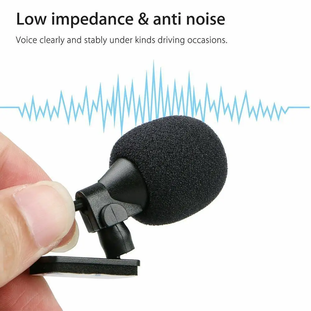 High Quality 3.5mm Bluetooth-compatible Vehicle External Mic Car Radio Stereo Microphone for GPS Player Enabled Audio DVD
High Quality 3.5mm Bluetooth-compatible Vehicle External Mic Car Radio Stereo Microphone for GPS Player Enabled Audio DVD