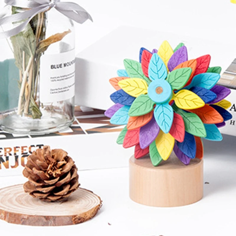 Wooden Spiral Lollipop Stress Relif Toy Spinning Magic Wand Decompression Kit Fibonacci Sequence Toys for Kids Children
Wooden Spiral Lollipop Stress Relif Toy Spinning Magic Wand Decompression Kit Fibonacci Sequence Toys for Kids Children