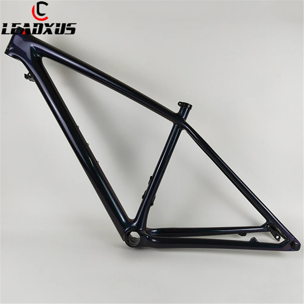 LEADXUS CLA350 Only 850g Chameleon 29 Inch MTB Frame T1000 Carbon Fiber(Very Good Material) Mountain Bike Frame
LEADXUS CLA350 Only 850g Chameleon 29 Inch MTB Frame T1000 Carbon Fiber(Very Good Material) Mountain Bike Frame