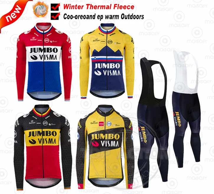 Мужская зимняя велосипедная одежда JUMBO VISMA с длинным рукавом, теплый флисовый комплект униформы, одежда для горного велосипеда, одежда для в...
Мужская зимняя велосипедная одежда JUMBO VISMA с длинным рукавом, теплый флисовый комплект униформы, одежда для горного велосипеда, одежда для в...