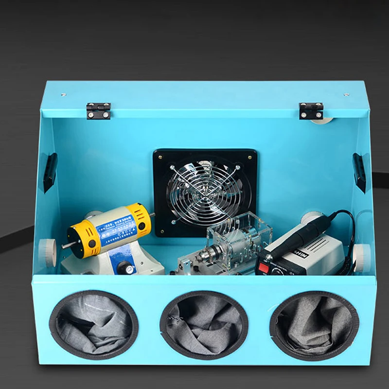 Metal Integrated Dust Box 220V Dense Wax Jade Dust-proof Protective Cver Tool Equipment Vacuum Box Bench Mill Engraving Machine
Metal Integrated Dust Box 220V Dense Wax Jade Dust-proof Protective Cver Tool Equipment Vacuum Box Bench Mill Engraving Machine