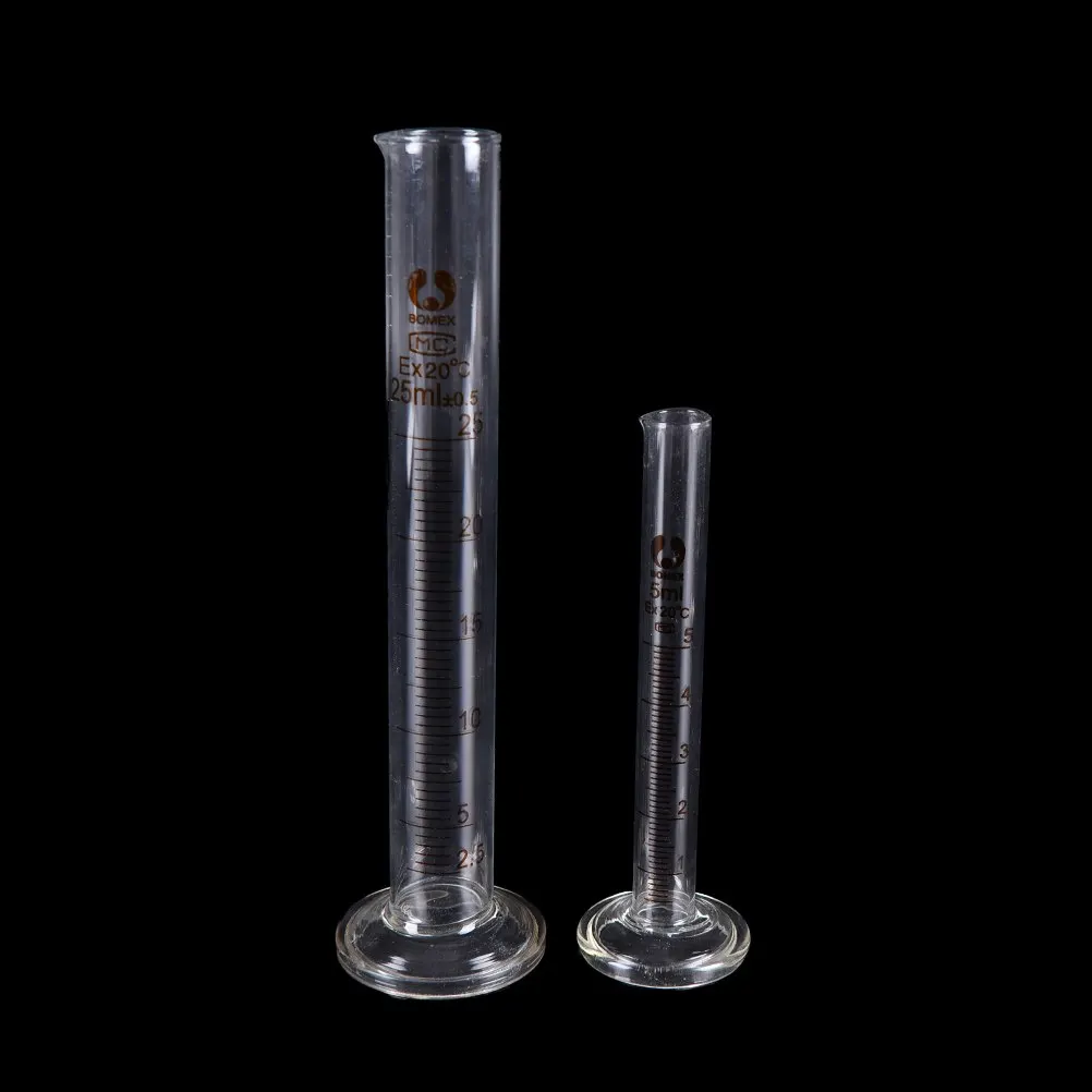 Chemistry Laboratory Measure 10ML Laboratory Cylinder Graduated Glass Measuring Cylinder
Chemistry Laboratory Measure 10ML Laboratory Cylinder Graduated Glass Measuring Cylinder