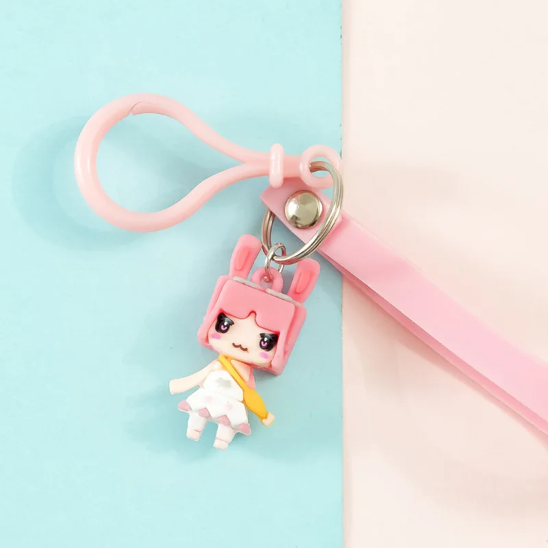 2021 New Cartoon Cute Mini World Keyring Fashionable Backpack With Beautiful Keychain A Nice Keychains For a Friend's Birthday
2021 New Cartoon Cute Mini World Keyring Fashionable Backpack With Beautiful Keychain A Nice Keychains For a Friend's Birthday