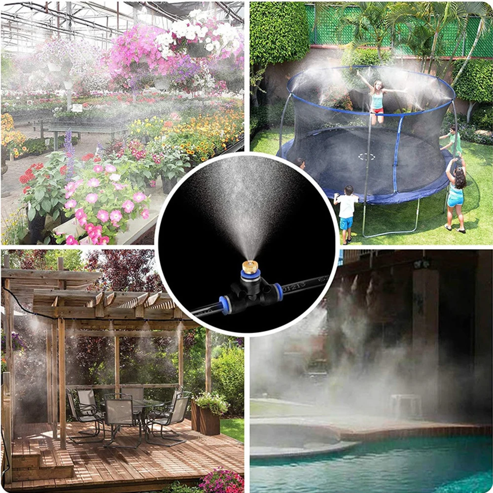HEVE Spray Cooling System Garden sprayer Suitable for gardenPark Greenhouse Hose Sprinkler irrigation Dust removal
HEVE Spray Cooling System Garden sprayer Suitable for gardenPark Greenhouse Hose Sprinkler irrigation Dust removal