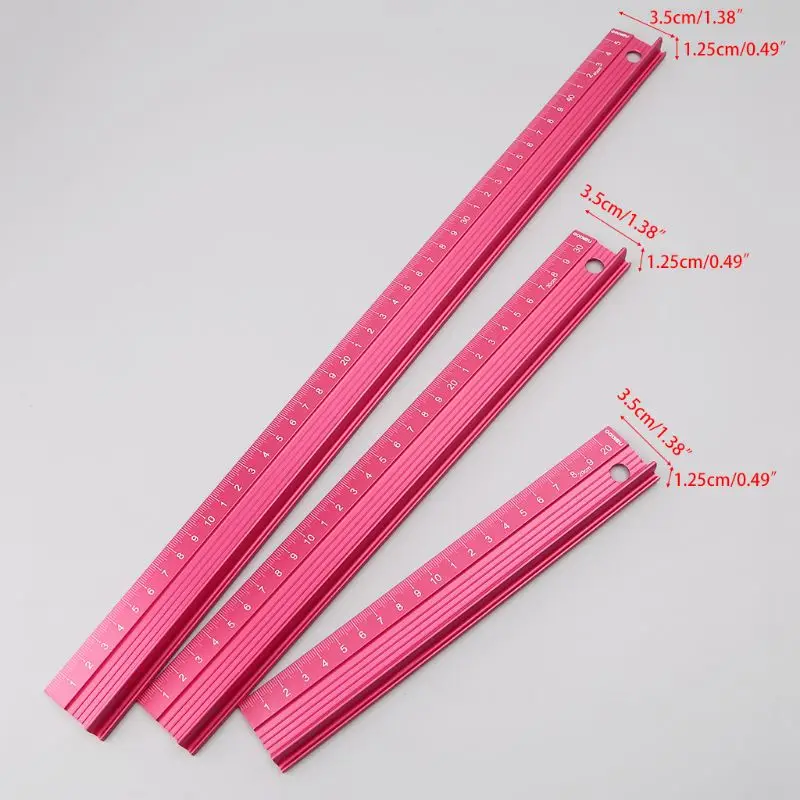 Professional Aluminum Alloy Straight Ruler Protective Scale Measuring Engineers Drawing Tool 20/30/45cm
Professional Aluminum Alloy Straight Ruler Protective Scale Measuring Engineers Drawing Tool 20/30/45cm