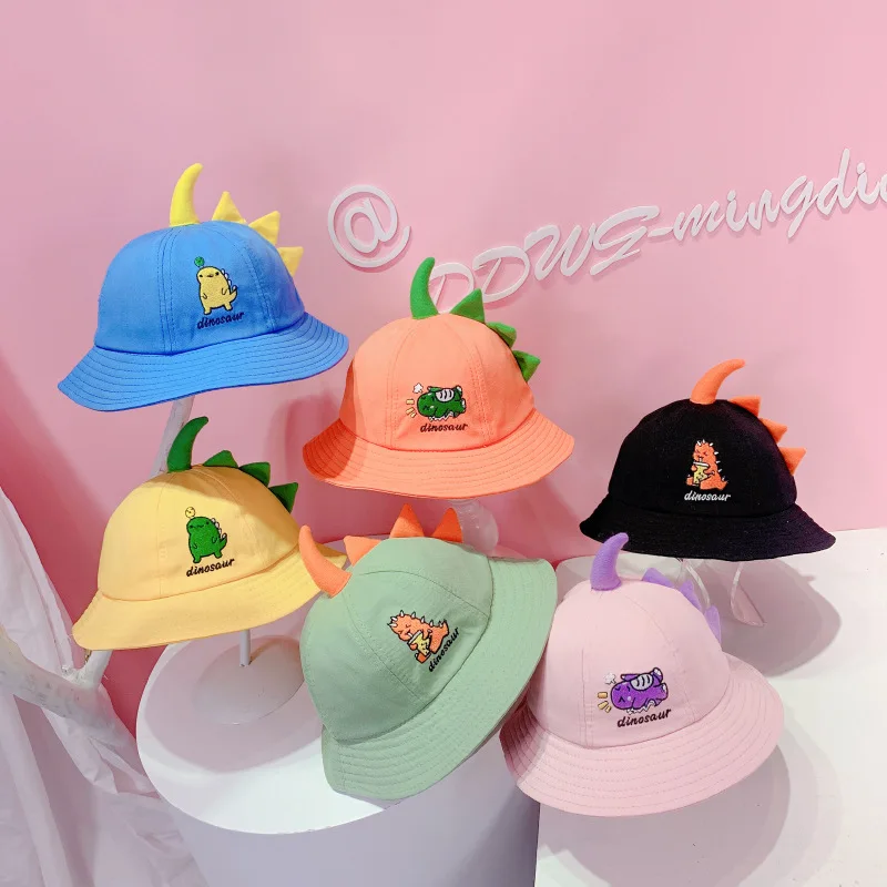 Spring Autumn Baby Bucket Hat Fishing Outdoor Hip Hop Cap Cartoon Dinosaur Baby Girl Boy Fisherman Hat Kids Children Caps
Spring Autumn Baby Bucket Hat Fishing Outdoor Hip Hop Cap Cartoon Dinosaur Baby Girl Boy Fisherman Hat Kids Children Caps
