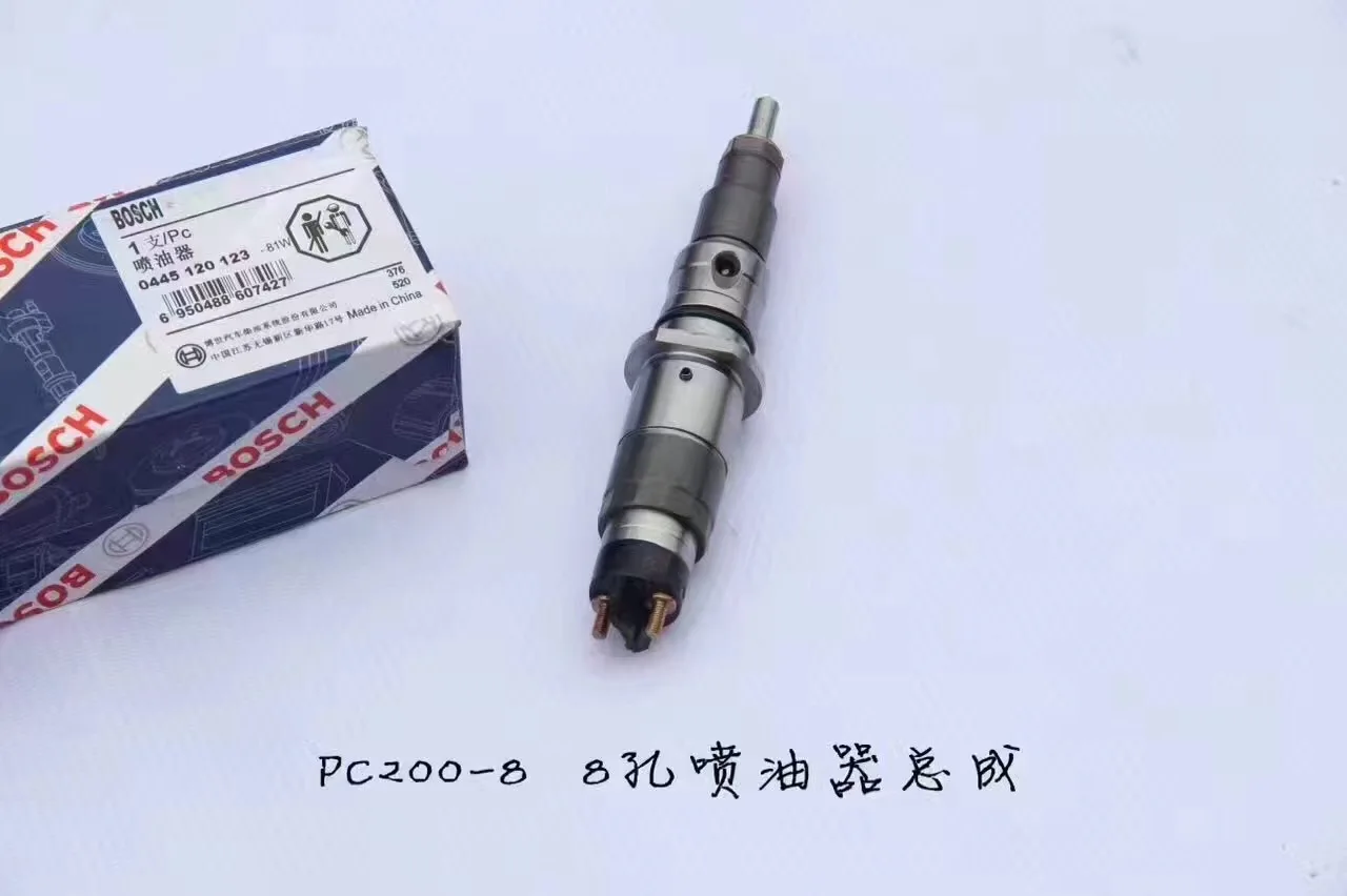 PC200-8 Fuel Injector 6D107 Common Rail Injector Nozzle 0445120231 0445120059
PC200-8 Fuel Injector 6D107 Common Rail Injector Nozzle 0445120231 0445120059