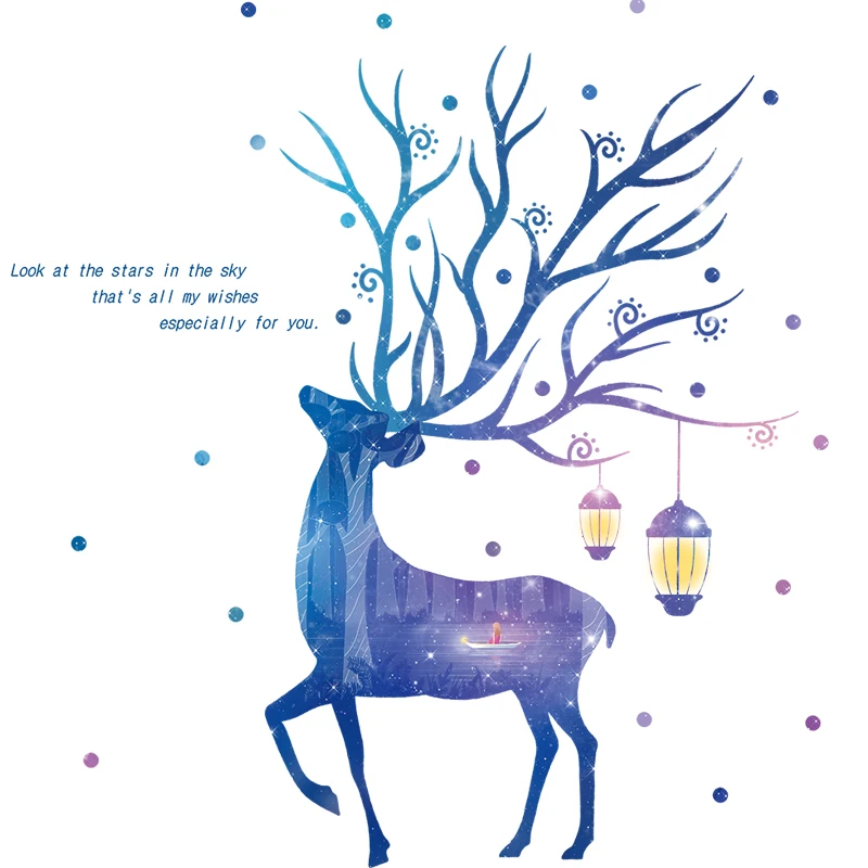 Nordic Ins Elk Wall Sticker for Home Warm Bedroom Porch Sofa Background Wall Decor Room Decals Accessories Wallpaper
Nordic Ins Elk Wall Sticker for Home Warm Bedroom Porch Sofa Background Wall Decor Room Decals Accessories Wallpaper