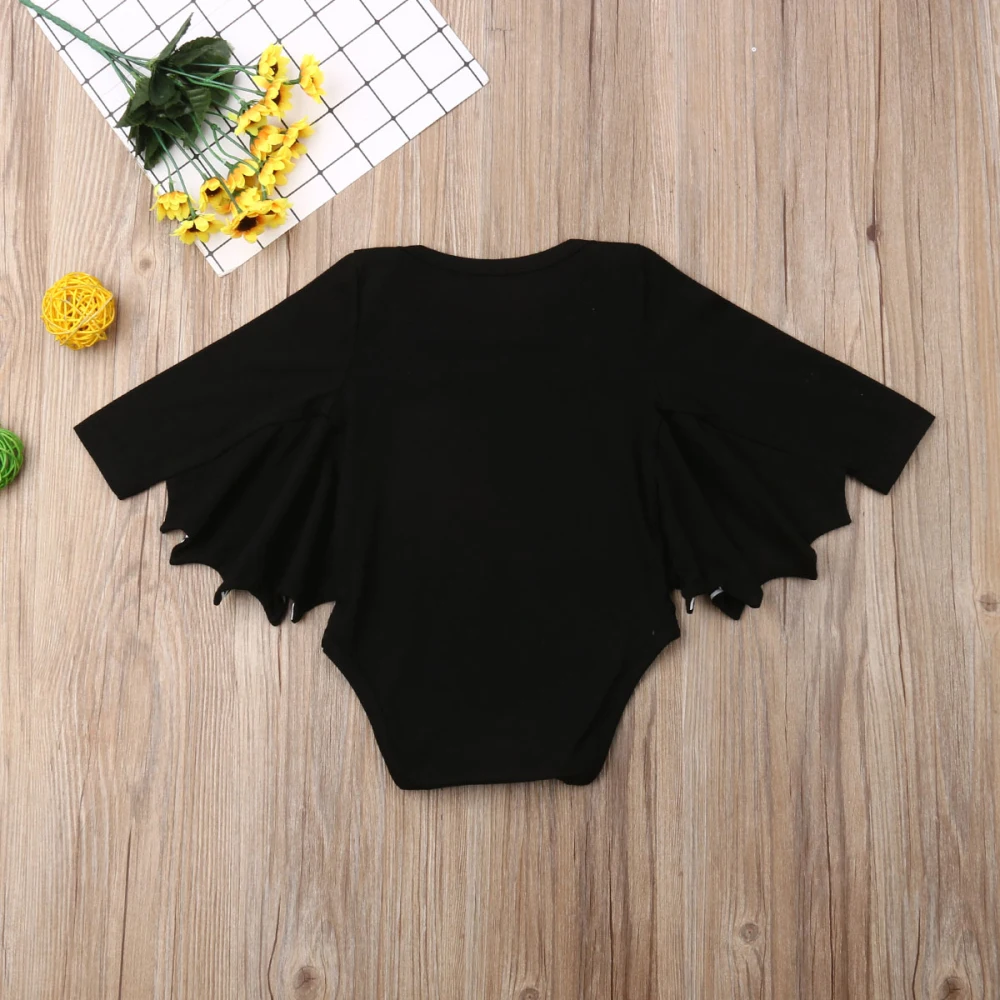 Newborn Baby Halloween Bat Clothes Girl Boy Brother Sisters Romper T-Shirt Tops Casual Cool Costume Party Clothes 3M-5Y 2019 New
Newborn Baby Halloween Bat Clothes Girl Boy Brother Sisters Romper T-Shirt Tops Casual Cool Costume Party Clothes 3M-5Y 2019 New