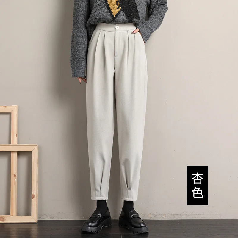 2xl Autumn Winter Woolen Radish Pants Womens 2020 New Loose Casual Harem Pants Women High Waist Thickened Trousers Women
2xl Autumn Winter Woolen Radish Pants Womens 2020 New Loose Casual Harem Pants Women High Waist Thickened Trousers Women