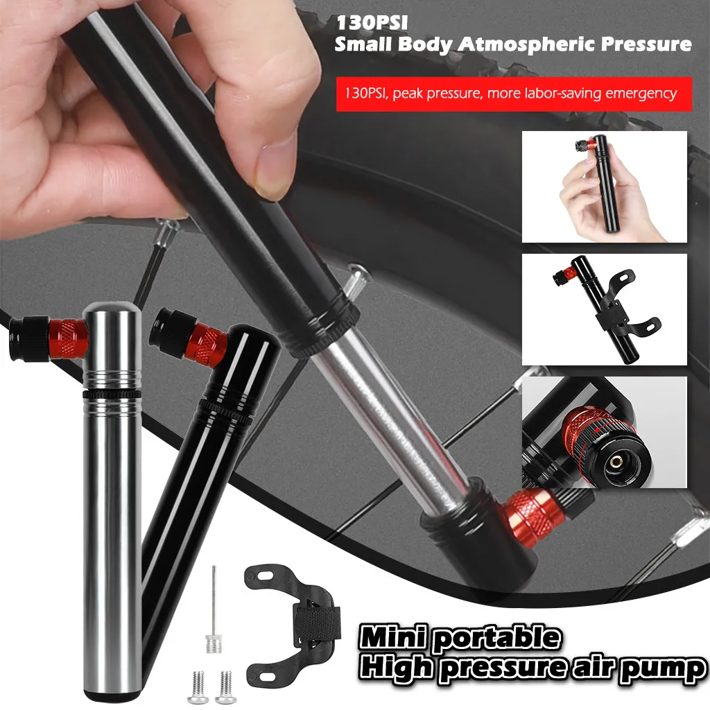Bicycle Pump Mini Outdoor Portable Cycling Hand Air Pump Ball Tire Inflator MTB Mountain Road Bike Pump Aluminum Alloy
Bicycle Pump Mini Outdoor Portable Cycling Hand Air Pump Ball Tire Inflator MTB Mountain Road Bike Pump Aluminum Alloy