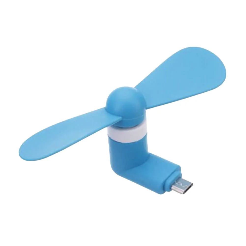 1W Summer Mini Portable Mute OTG Micro USB Mobile Phone Air Cooling Fan for Android Eco-friendly TPE Accessories Direct Plug | Мобильные