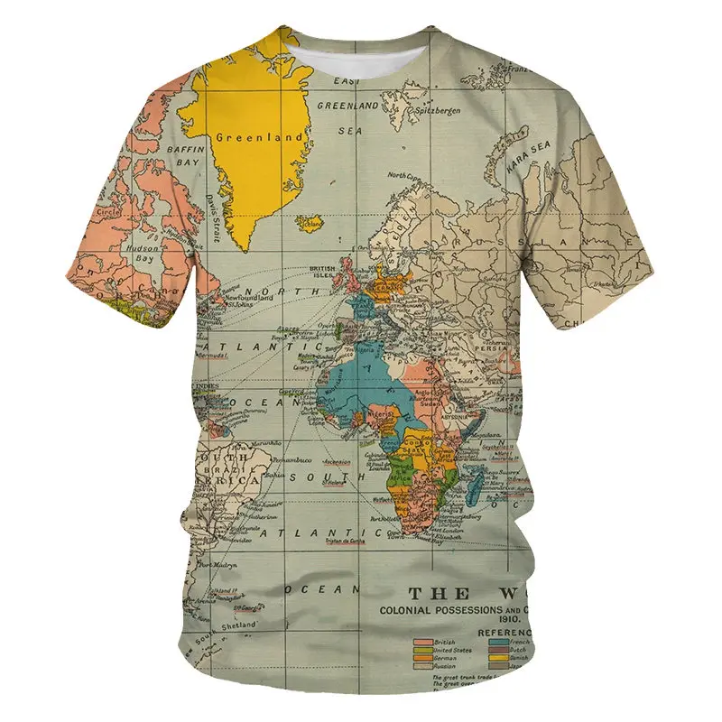 BIAOLUN Brand World Map T-shirt Funny T Shirts Summer Fashion Anime Tshirt 3D T Shirt Mens Clothing Tops Tees 2020 New Fashion
BIAOLUN Brand World Map T-shirt Funny T Shirts Summer Fashion Anime Tshirt 3D T Shirt Mens Clothing Tops Tees 2020 New Fashion