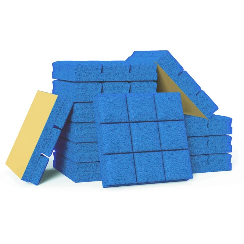 12 Pack Acoustic Foam Panels 2 Inch Thickness Sound Proof Foam Panels 2x12x12Inch for Sound Insulation Absorbing Blue
12 Pack Acoustic Foam Panels 2 Inch Thickness Sound Proof Foam Panels 2x12x12Inch for Sound Insulation Absorbing Blue