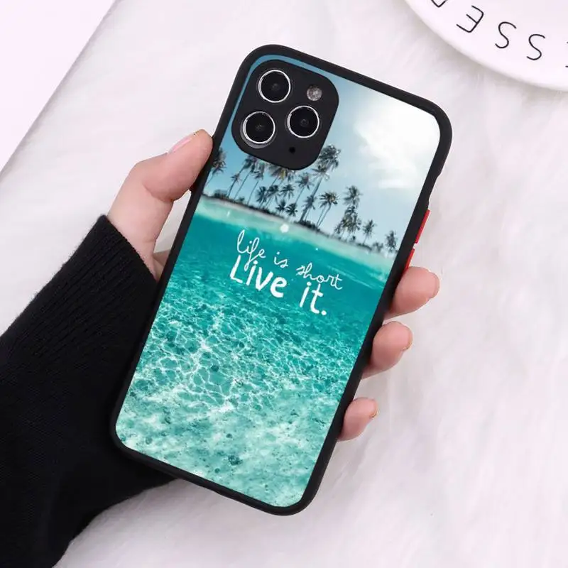 Phone Case For iPhone 12 11 Mini Pro XR XS Max 7 8 Plus X Travel mountain sea beach quotes Matte transparent Cover
Phone Case For iPhone 12 11 Mini Pro XR XS Max 7 8 Plus X Travel mountain sea beach quotes Matte transparent Cover