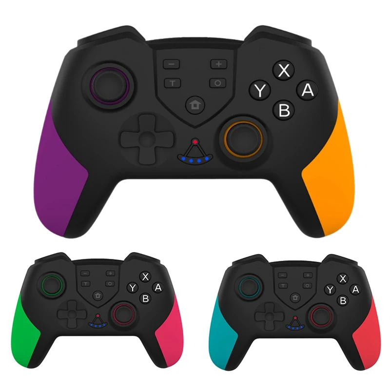 Беспроводной контроллер для Nintendo Switch, джойстик геймпада с пробуждением, макропрограммирование, вибрация, функция гироскопа
Беспроводной контроллер для Nintendo Switch, джойстик геймпада с пробуждением, макропрограммирование, вибрация, функция гироскопа