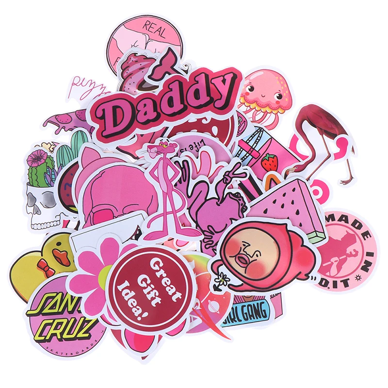 50 шт./компл. Kawaii розовая забавная наклейка игрушки багажные наклейки для автомобиля и чемодана модные наклейки для ноутбука ПВХ водонепрони... 
50 шт./компл. Kawaii розовая забавная наклейка игрушки багажные наклейки для автомобиля и чемодана модные наклейки для ноутбука ПВХ водонепрони...