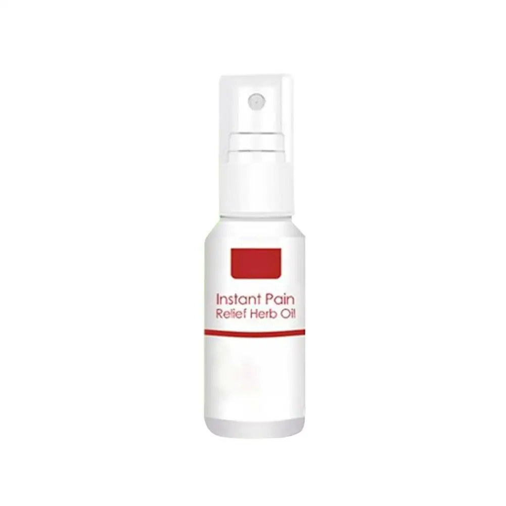 Instant Pain Relief Herbal Oil Soothing Pain Body Care Spray Knee Waist Pain Back Shoulder Herbs Spray Essential Safe To Use
Instant Pain Relief Herbal Oil Soothing Pain Body Care Spray Knee Waist Pain Back Shoulder Herbs Spray Essential Safe To Use