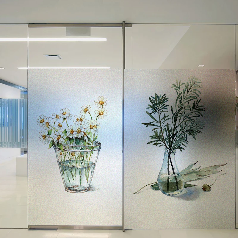 Lavender Pattern Window Film Static Cling Privacy Protection Explosion-Proof Removable Frosted Stained Film 80x120cm
Lavender Pattern Window Film Static Cling Privacy Protection Explosion-Proof Removable Frosted Stained Film 80x120cm