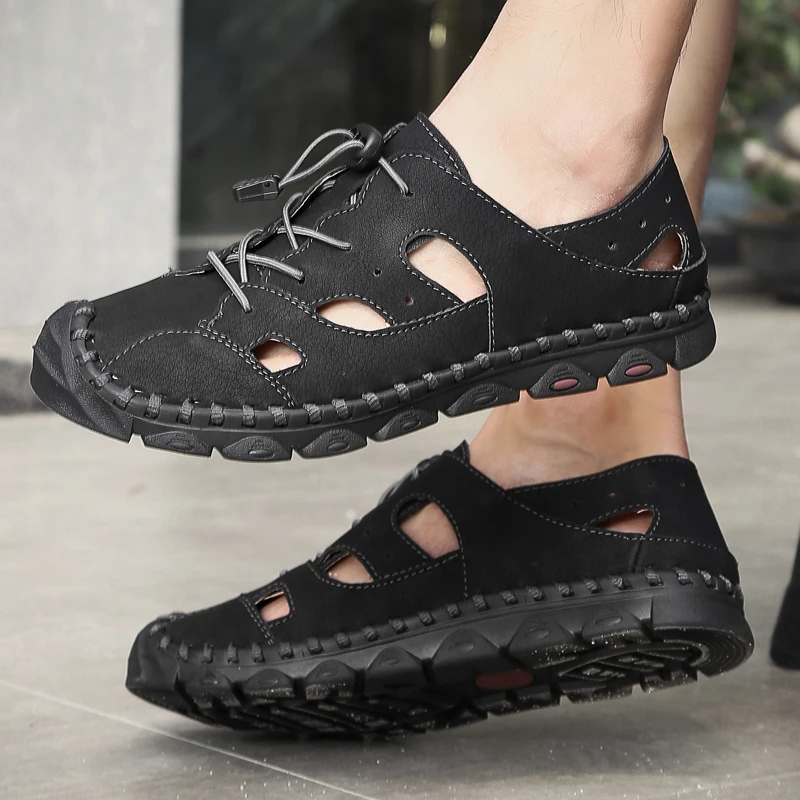 Sandel For Men Work Sandals Men's Sports Mens Casual Shoes Men Sandal Man Leather Summer Sandels For Beach Rubber Roman 2020 
Sandel For Men Work Sandals Men's Sports Mens Casual Shoes Men Sandal Man Leather Summer Sandels For Beach Rubber Roman 2020