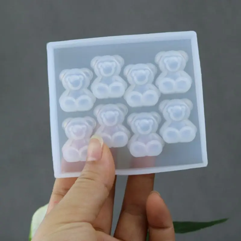 Silicone Little Bears Mold DIY Jewelry Making Pendant Aromatherapy Plaster Mould Epoxy Resin Handmade Art Crafts Tools
Silicone Little Bears Mold DIY Jewelry Making Pendant Aromatherapy Plaster Mould Epoxy Resin Handmade Art Crafts Tools