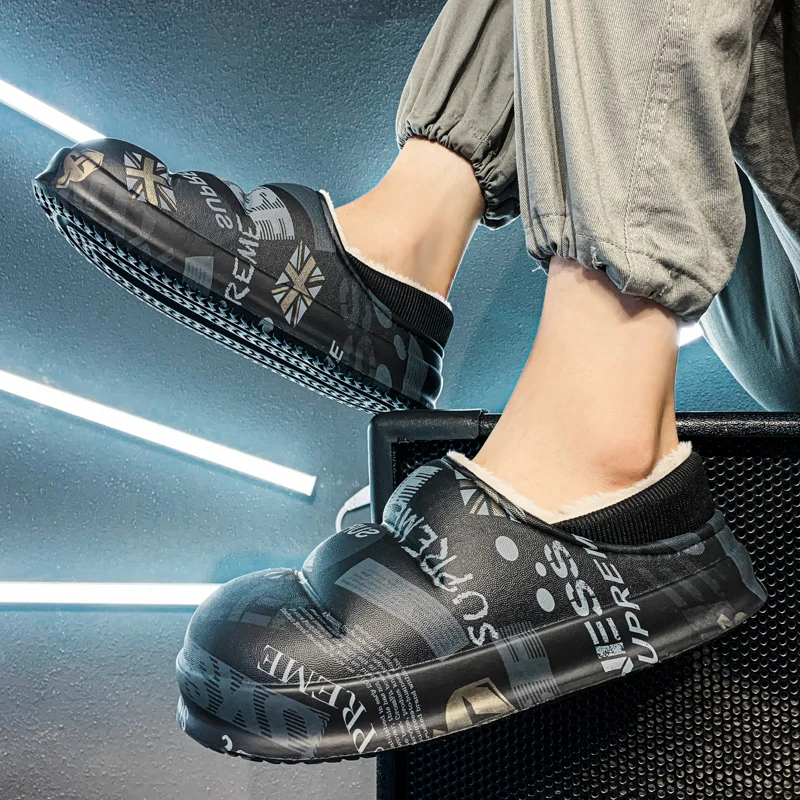 2021 New Winter Slippers Warm Men Shoes Waterproof Women Couples Non-Slip Plush Cotton Indoor Outdoor Cozy Home Autumn Thick Hee
2021 New Winter Slippers Warm Men Shoes Waterproof Women Couples Non-Slip Plush Cotton Indoor Outdoor Cozy Home Autumn Thick Hee