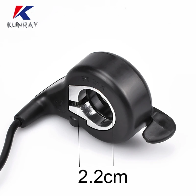12v/24V/36V/48V/72V/80V/96V E-bike Throttle/ Thumb Throttle Handle Grips Wire Long 1M | Спорт и развлечения