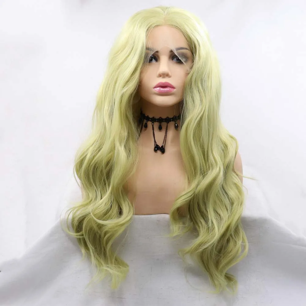 Sylvia Synthetic Light Green Lace Front Wigs For Women Hair Long Loose Wave Heat Resistant Fiber Middle Part
Sylvia Synthetic Light Green Lace Front Wigs For Women Hair Long Loose Wave Heat Resistant Fiber Middle Part