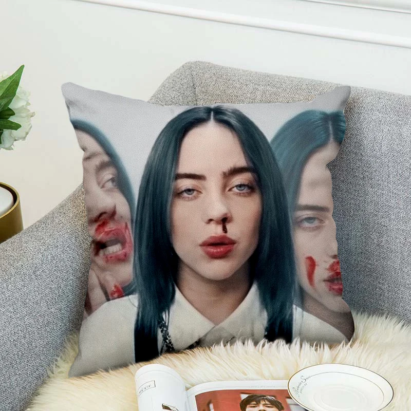 Female singer 3D printed Polyester Decorative Pillowcases Throw Pillow Cover Square Zipper Pillow cases Fans gift style-6
Female singer 3D printed Polyester Decorative Pillowcases Throw Pillow Cover Square Zipper Pillow cases Fans gift style-6