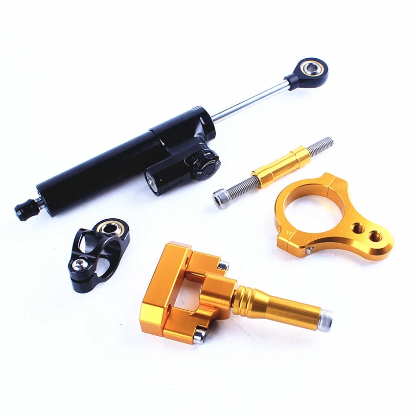 CNC Aluminum Steering Damper Stabilizer Mount Bracket Kit For Yamaha YZF R3 R25 2014 2015 2016
CNC Aluminum Steering Damper Stabilizer Mount Bracket Kit For Yamaha YZF R3 R25 2014 2015 2016