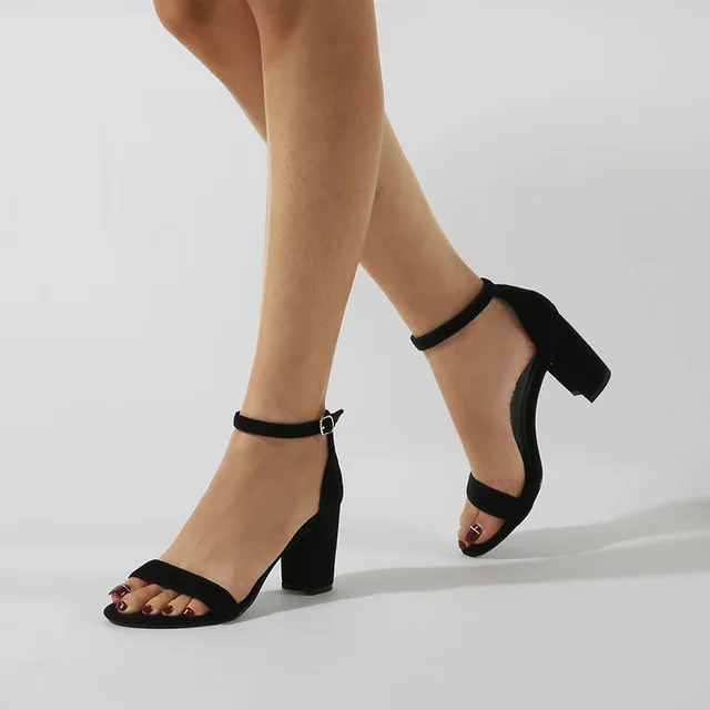 Women Sandals Ankle Strap Summer Shoes Woman High Heels Sandals Plus Size 40 One word Femme Open Toe Women Summer Sandals AD209
Women Sandals Ankle Strap Summer Shoes Woman High Heels Sandals Plus Size 40 One word Femme Open Toe Women Summer Sandals AD209